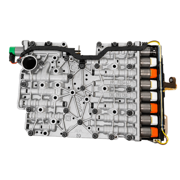 ZF 8HP70 automatic transmission valve body with solenoids