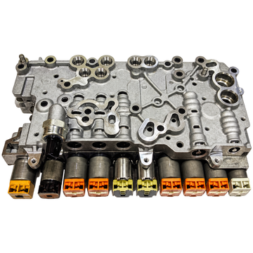 ZF 9HP48 nine-speed automatic transmission valve body with solenoids